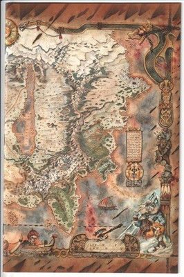 Conan the Barbarian #1 Map Francesca Variant 2023 NM(+) 9.6