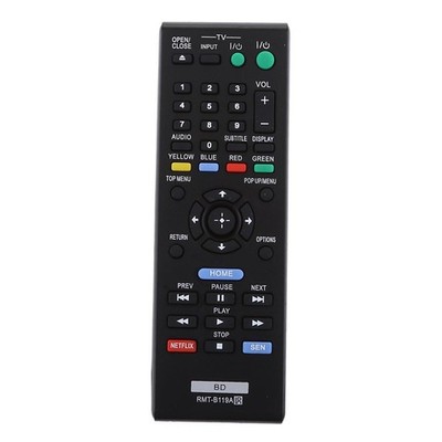 Neue Fernbedienung RMT-B119A Für Sony BDP-BX18 BDP-S185 Blu-Ray-Player Ersetzen