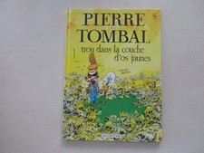 Pierre Tombal T 8 TBE Trou dans la couche d'os jaune Edition originale 1991