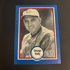 1976 Shakey's Baseball's Hall of Fame - George Kelly #138 (RC)