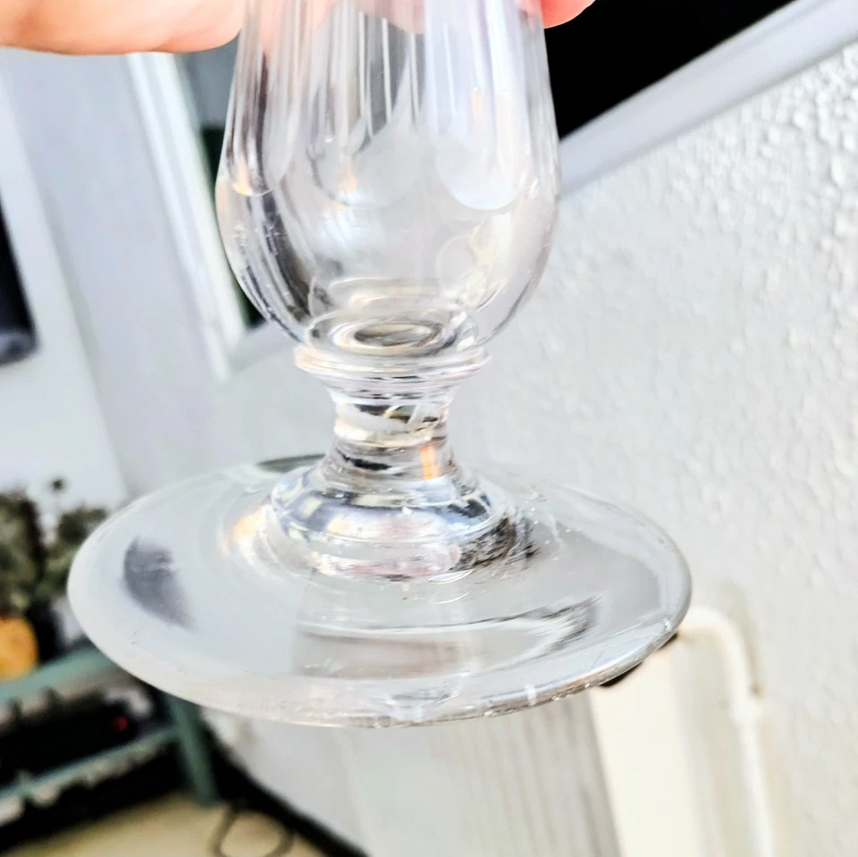 ANCIENNE LAMPE DE BRODEUSE OU DENTELLIÈRE PROVENÇALE LAMPE A HUILE - Photo 2/4