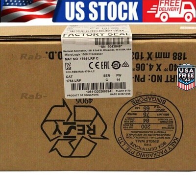New Allen-Bradley AB 1764-LRP SER C MicroLogix1500 Processor PLC 1764LRP