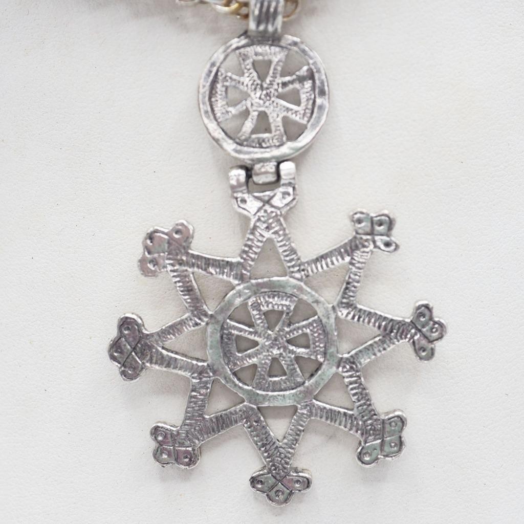 Alva Museum Replicas Large Coptic Cross Statement Pendant