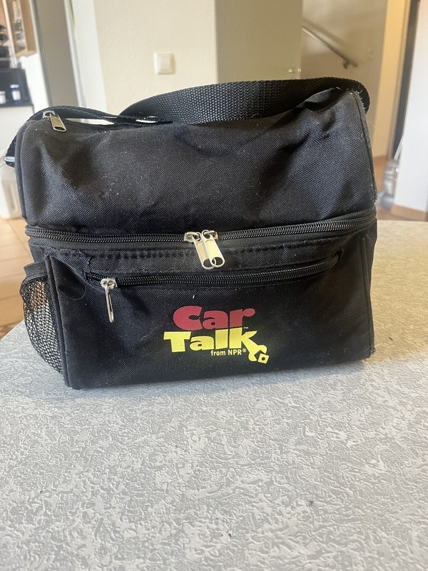 car talk npr lunchbag radio promotional item.
