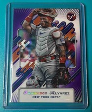 2025 Topps Pristine Francisco Alvarez #196 Purple Refractor 11/99 Mets