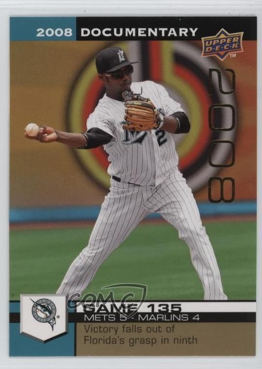 2008 Upper Deck Documentary Gold Hanley Ramirez #4025 1v1