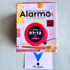 Nintendo Sound Clock Alarmo w/ Box Alarm selectable Reacts to your movements