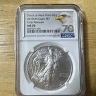 U.S. Mint American Eagle 2019 $1 1 oz Silver MS 70 NGC Business Strike Coin