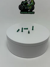 Bicycle Cable End Caps Green Set Of 5