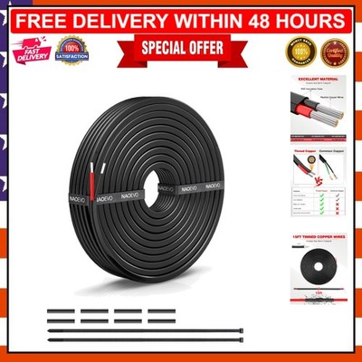 15FT 18 Gauge Low Voltage Wire with Tinned Copper for Automotive & Marine Use