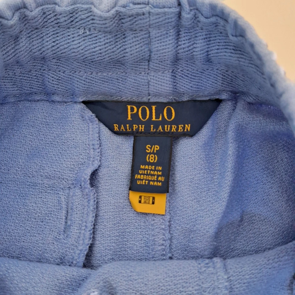 Polo Ralph Lauren Boys 100% Cotton 3 Pocket Shorts Size S/P 8 Color Blue - Image 4 of 4