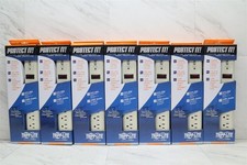 7 LOT - NEW Tripp Lite Protect It 7-Outlet Surge Protector 6ft. 1080Joules LED