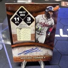 2025 Topps Series 2 - Rounding the Bases Autograph Relics Michael Harris II...
