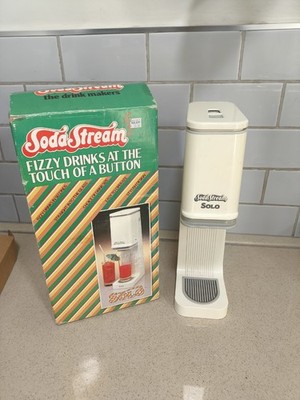 Soda Stream Solo Original Sprudel Getränkeautomat 80er Jahre Vintage Glasflaschen