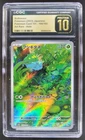 2023 Pokemon SV 151 Bulbasaur #166/165 Illustration Rare CGC 10 Pristine JB17