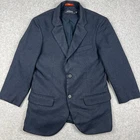 Bluffworks Gramercy Performance Stretch Blazer Sport Coat 38R Slim Men Blue READ