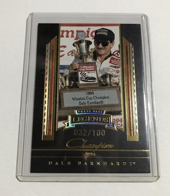 2005 Press Pass Legends Dale Earnhardt #40H /100
