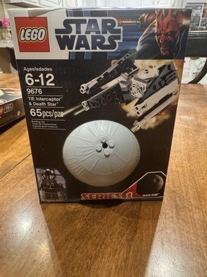 LEGO Star Wars 9676 TIE Interceptor Death Star Planet Series 1 NEW Sealed