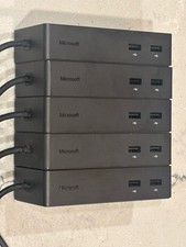 Lot Of 5  Microsoft 1661 Docking Station for Microsoft Surface Pro 3 4 5 6 7