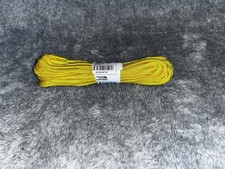Leisure Arts Paracord 18 ft - Durable Nylon Craft Cord for Bracelets, Yellow