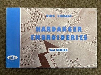   DMC Library Hardanger Embroideries 2nd Series Vintage Dillmont Pattern Book