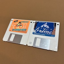 AOL 3.5 Floppy Disk America Online For Windows 2 Disks