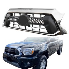 Front Bumper Grille Shell Wchrome Grill For Toyota Tacoma 2012201320142015 Front Bumper Grille Shell Wchrome Grill For Toyota Tacoma 2012201320142015