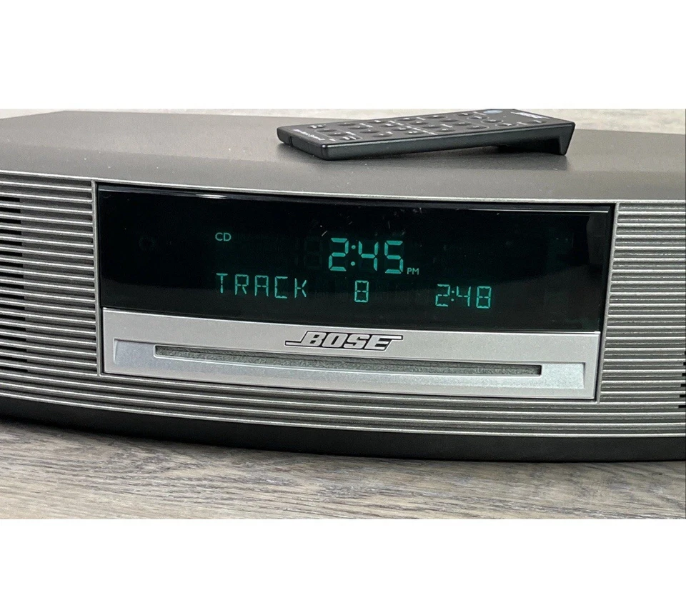 Bose Wave AWRCC1 • Fully Refurbished • Titanium Silver • Bluetooth • Remote - Image 4 of 4