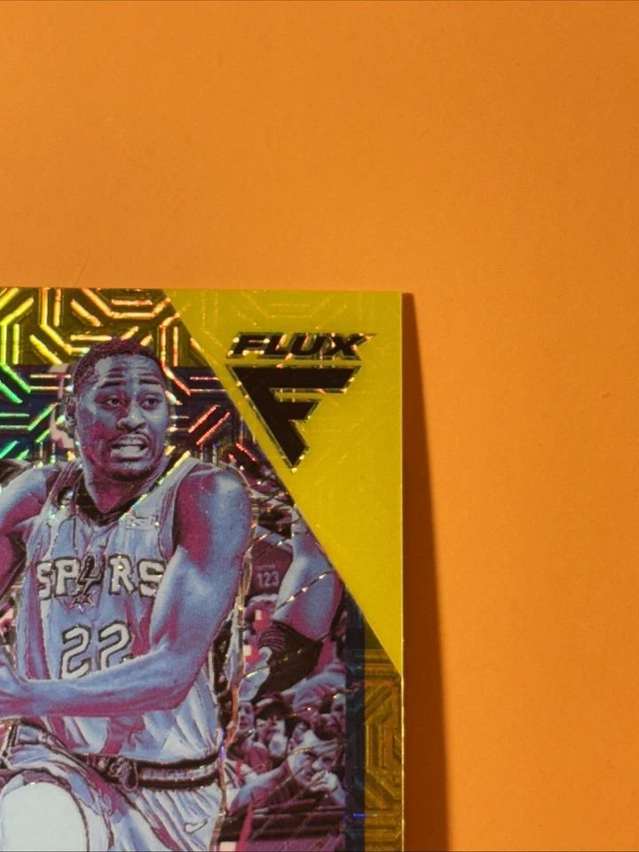 2022-23 Panini NBA Flux Malaki Branham Freshman Year Gold Mojo /10 - Image 3 of 4