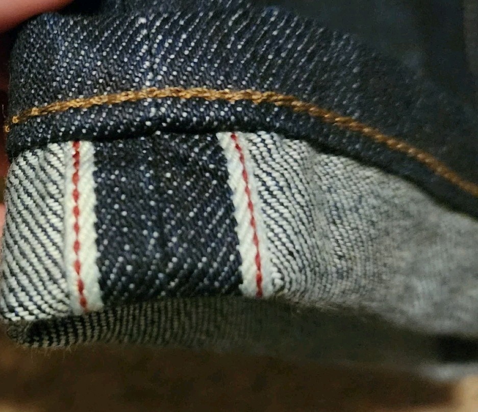 Outerknown SEA Ambassador Jeans Mens 34x34 Indigo Selvedge Button Fly Slim NWT