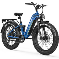 2000W Step-Thru E-Bike for Adult 37MPH 105 miles 25Ah Removable Battery Fat Tire