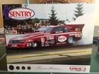 1987 BRUCE LARSON SENTRY TRW NHRA CHEVY FUEL FUNNY CAR HANDOUT
