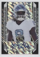 2021 Leaf Metal Draft Portrait Black Marble 15/15 Michael Carter Auto 08rj