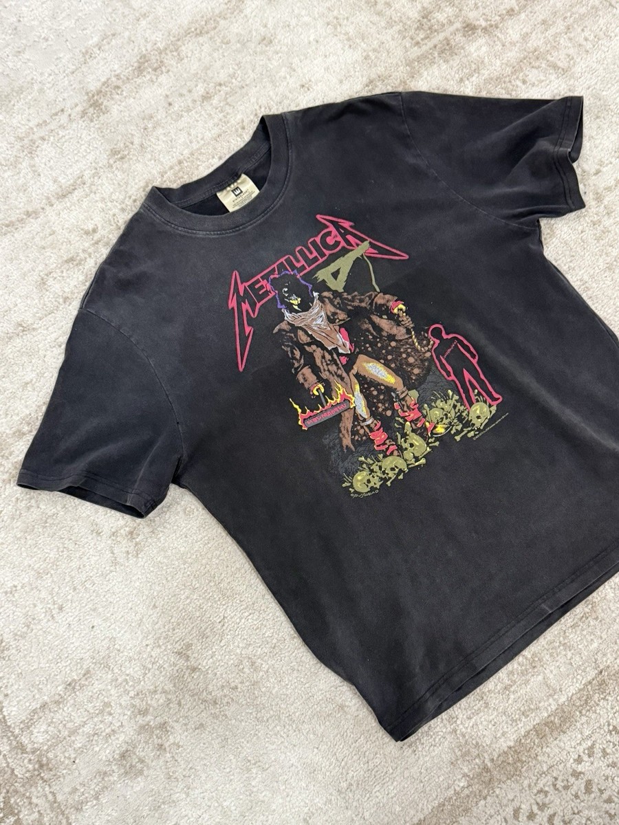 Metallica Shirt Mens Large WINTERLAND I Dub Thee Unforgiven Blk
