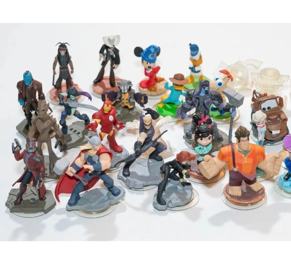 Lote 06 Figuras Disney Infinity Star Wars Marvel Disney Foto 2 de 4