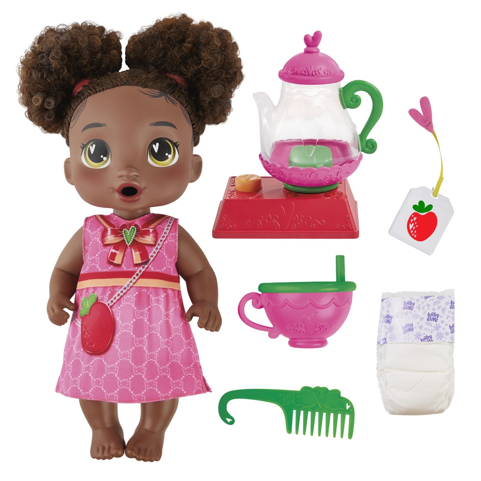 Baby Alive Bubbly Tea Party Doll Set 11 Inch Toy Doll with A