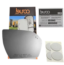 Fits 20-23 Expedition, Navigator Passenger Mirror Glass w/ Blind Spot No Mount