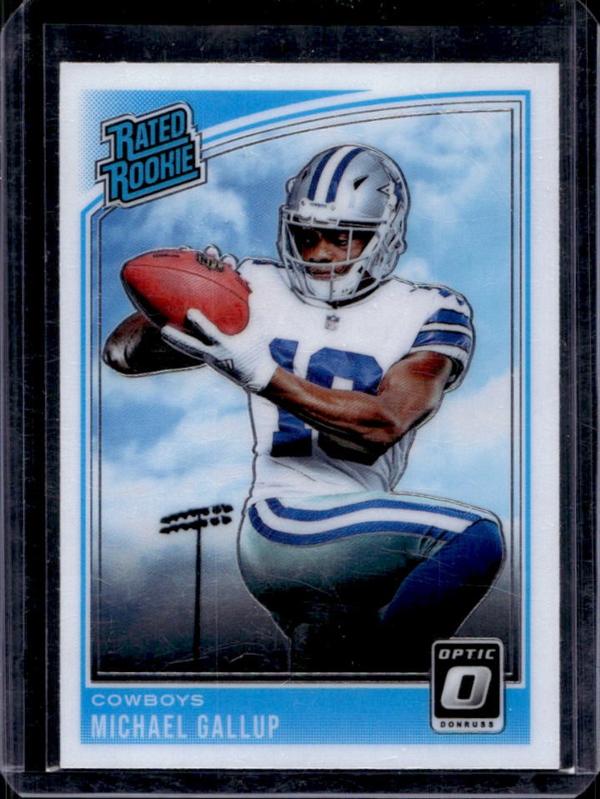 2018 Donruss Optic Michael Gallup Rookie RC #174 Cowboys