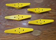5 NOS Original Mercury Marine Kiekhaefer Boat Cleats Pier Dock Tie Downs