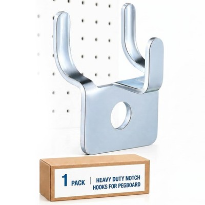 1 Pcs Pegboard Hooks Metal Prong Hook Peg Board for Hanging Hangers for Picture