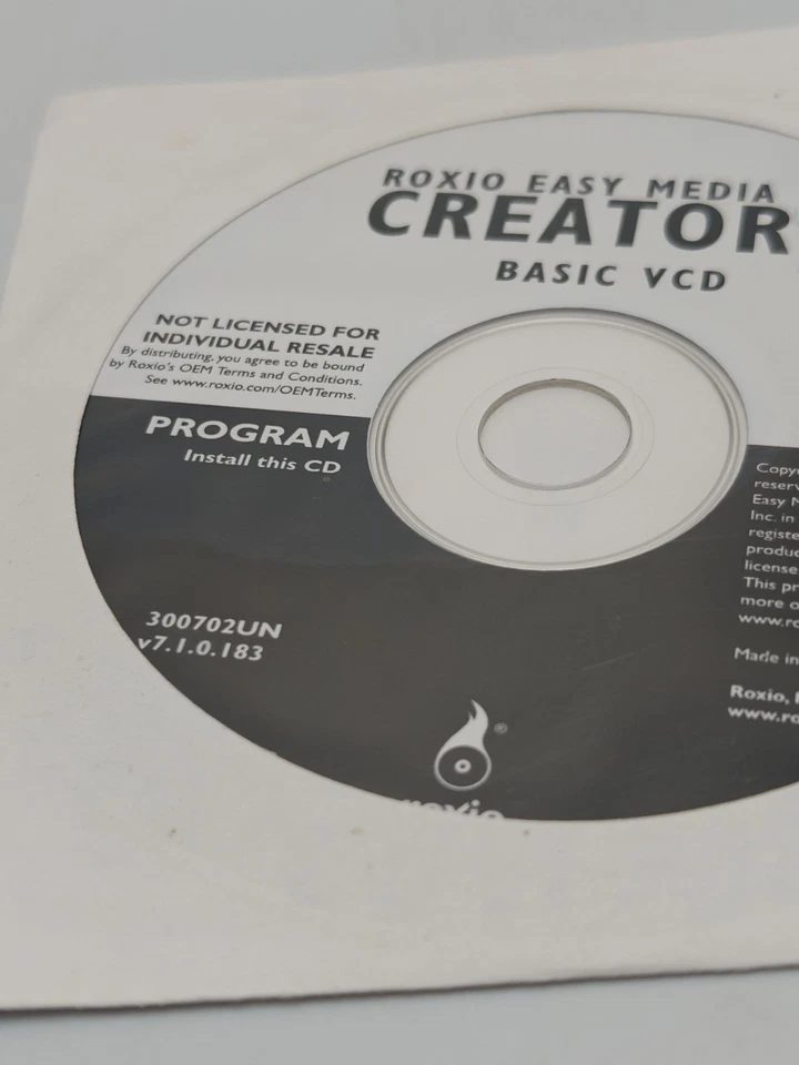 Roxio Easy Media Creator 7 CD Digital Media Suite New Sealed Version 7.1.0.183 - Image 2 of 4