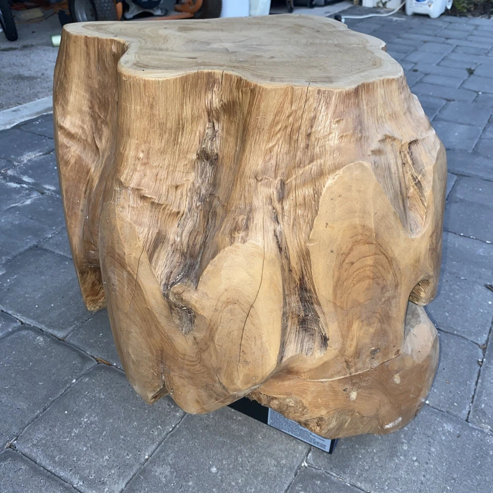 16 inches Stump Live Edge Table, Plant Stand, Nightstand - Image 4 of 4