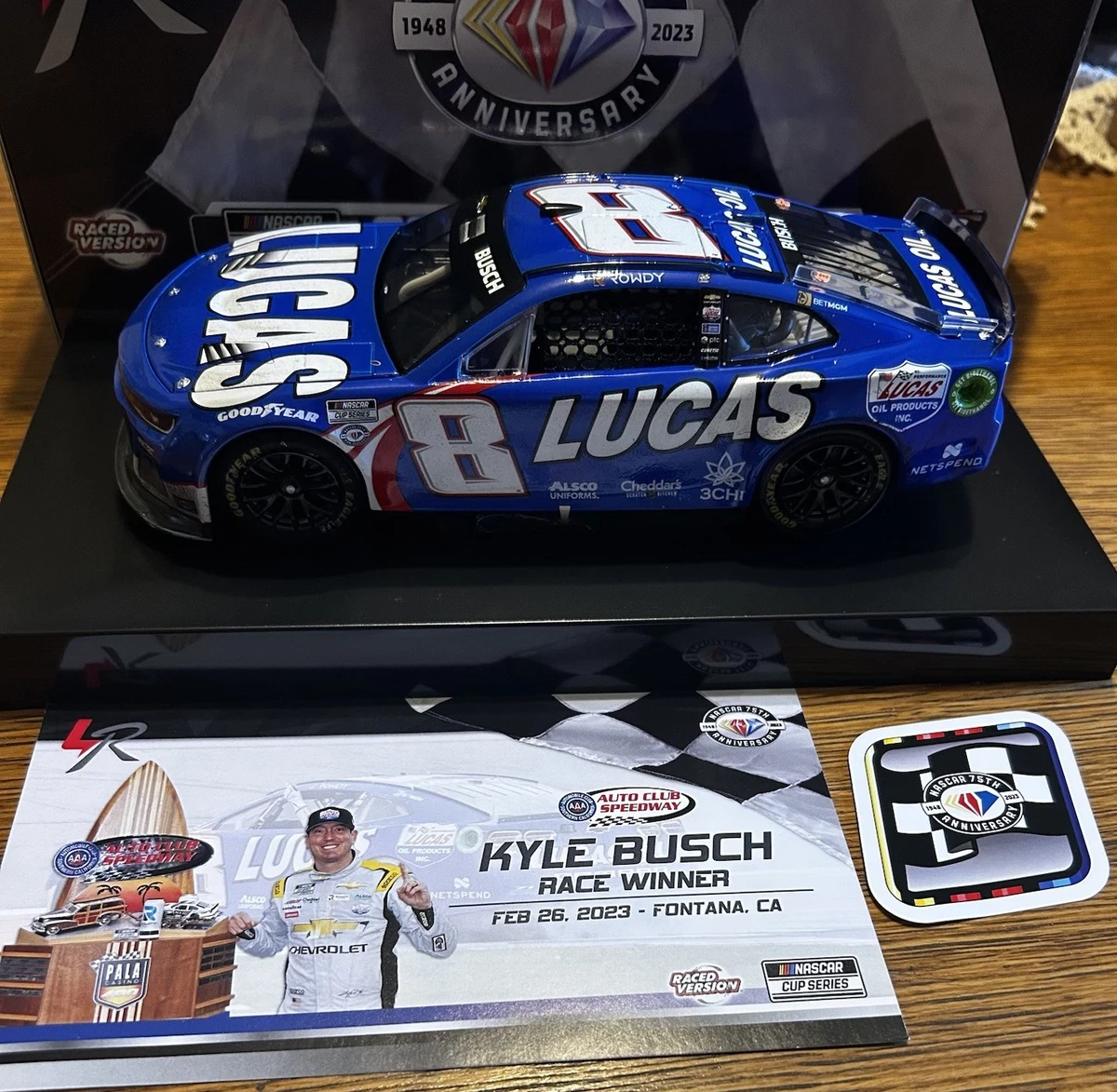 Preços baixos em Kyle Busch NASCAR Diecast Carros de Corrida | eBay