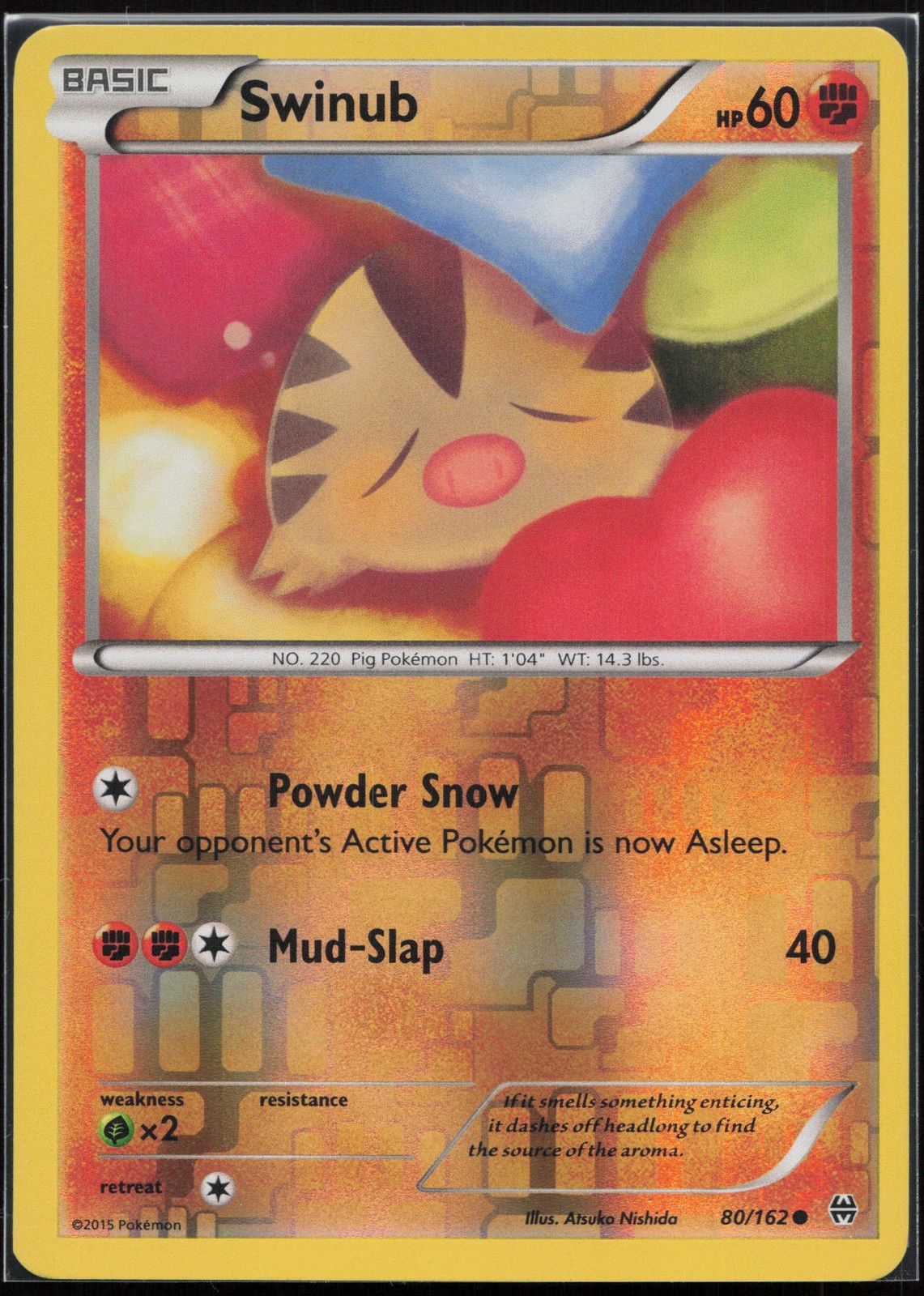Swinub Reverse Holo Common XY - BREAKthrough 80/162 NM