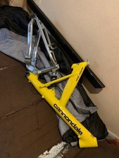 Cuadro Cannondale Super V 500 suspensión completa MTB cuadro de bicicleta de montaña de colección