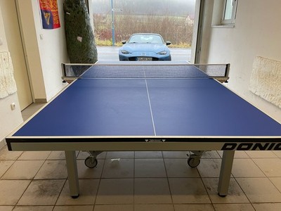 Donic Tischtennistisch DELHI 25 blau - Wettkampf-Tisch/Vereinsplatte