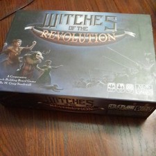 Witches Of The Revolution Board Game Complete 2017 Atlas Games