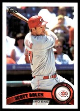 Scott Rolen 2011 Topps #228 Cincinnati Reds MLB READ FREE SHIPPING AutographDen