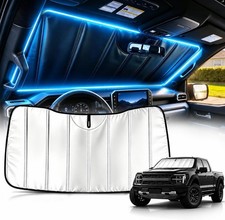 Car Shade For Ford F150 Crew Cab 2015-2025 Front Windshield Sunshade