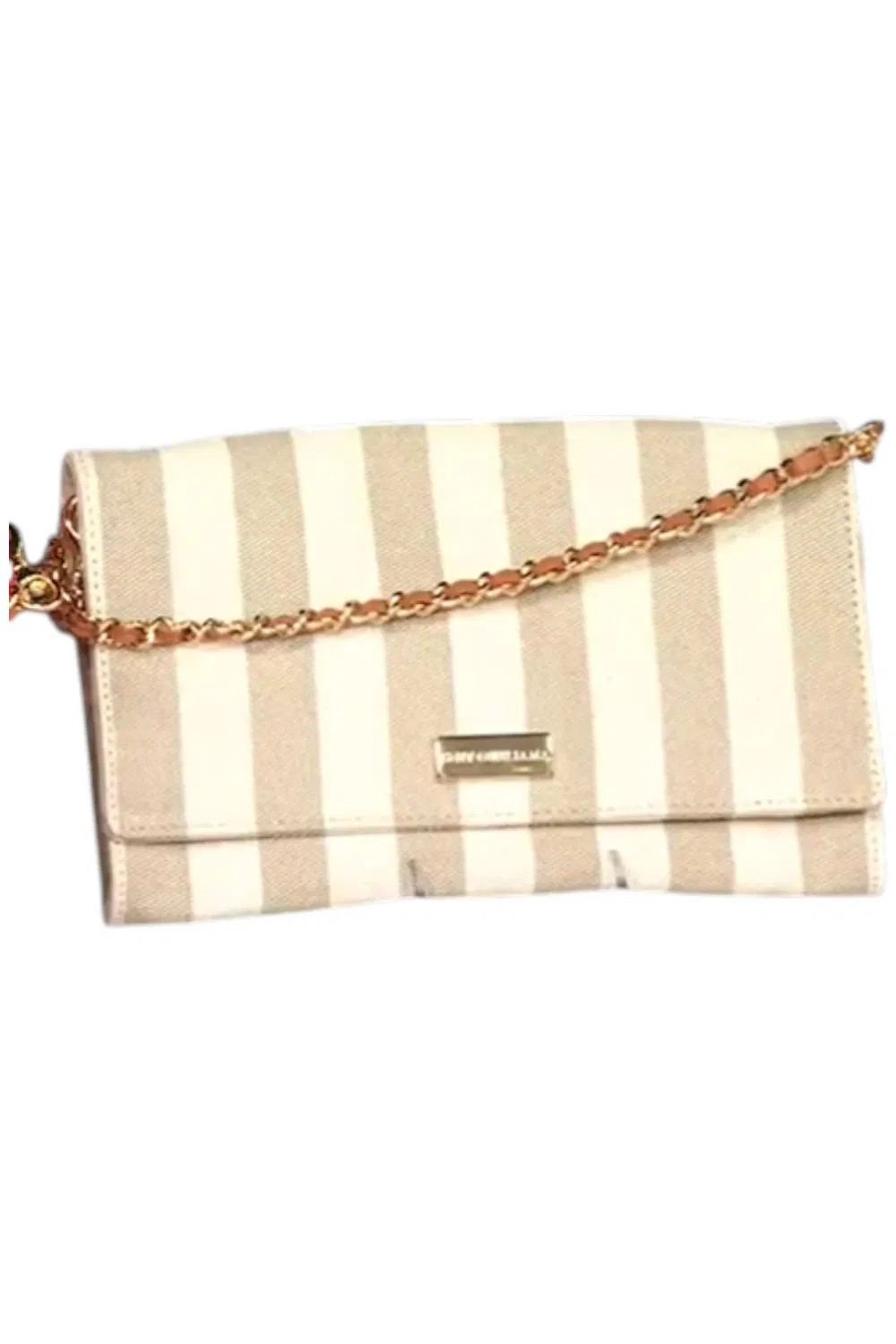 G by Giuliana Quilted Texture Clutch Crossbody Tan 7790₽